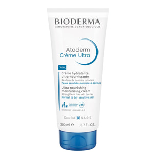 Atoderm Crème Ultra - Crème Hydratante Ultra-Nourrissante