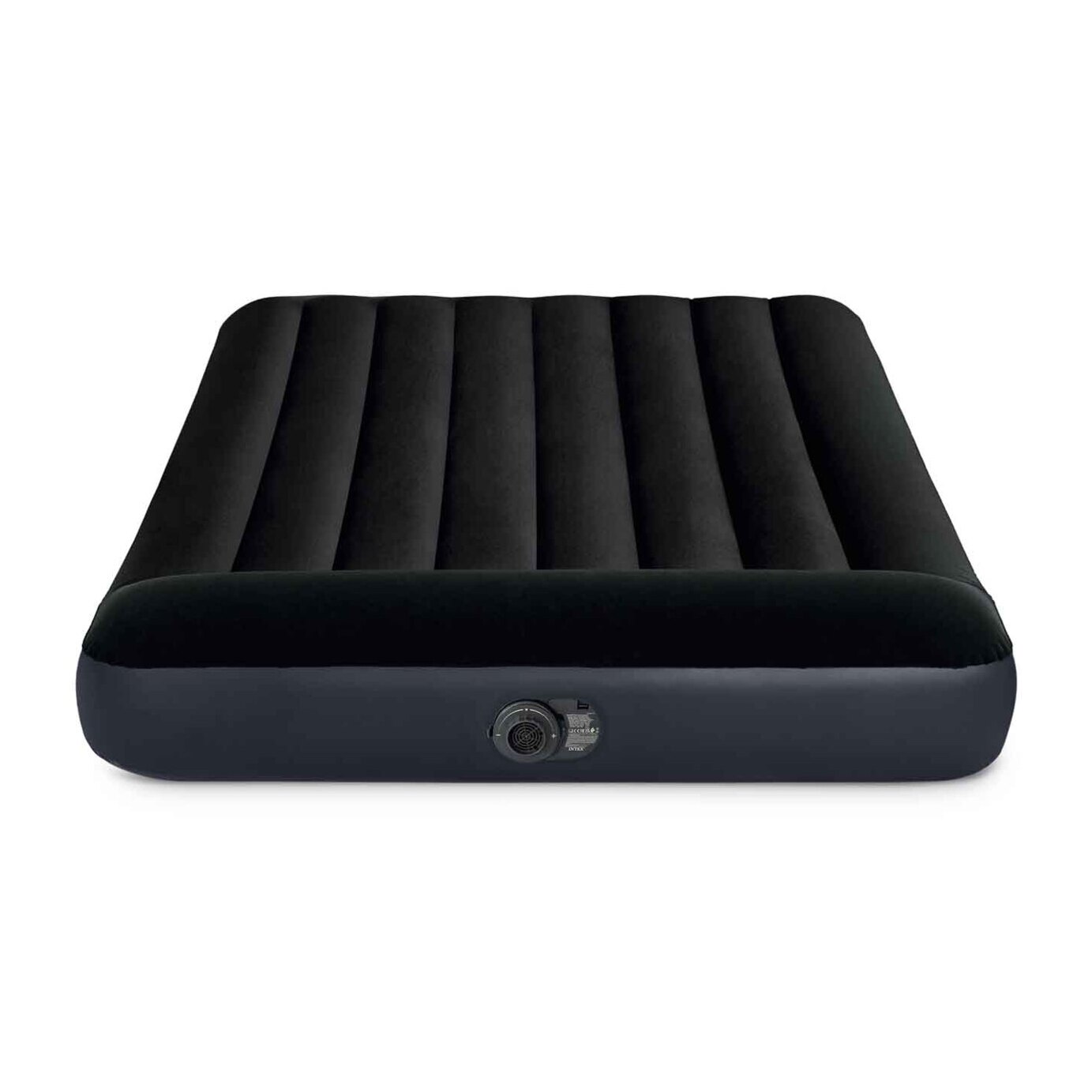 Intex Materasso Gonfiabile Dura-Beam Pillow Rest Piazza e Mezza con Pompa Elettrica Incorporata, 137x191x25 cm