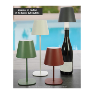 Lampe à poser 4 en 1 - Blanche - NAOUSSA