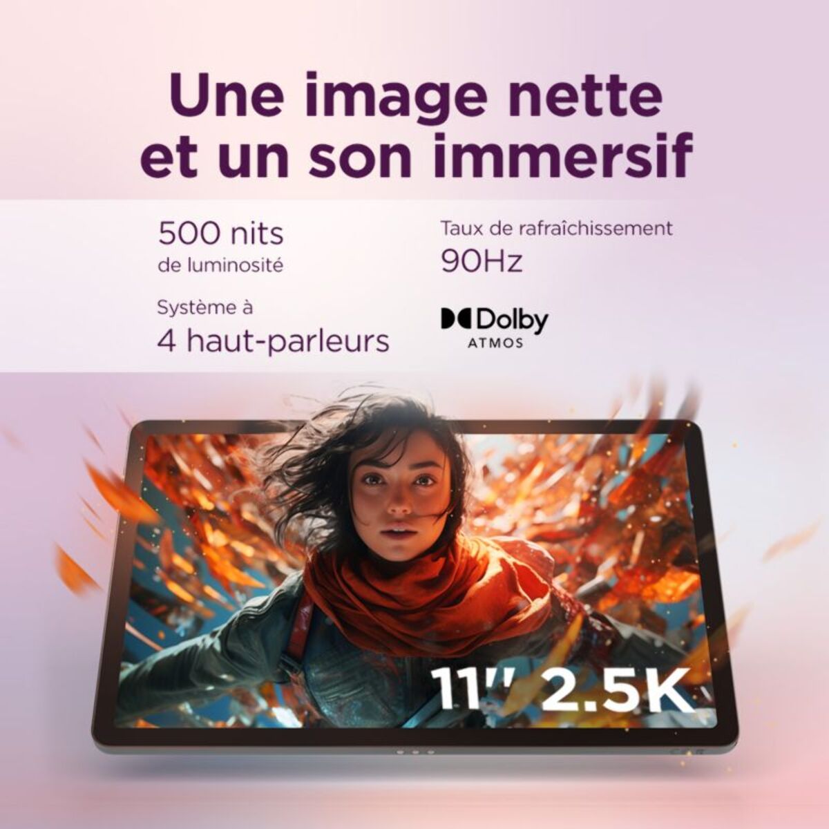 Tablette Android LENOVO Pack Idea Tab 128Go + Stylet + Earbuds