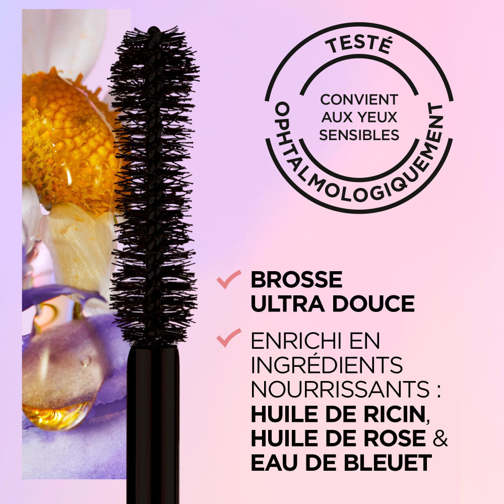 L’Oréal Paris Coffret Cadeau Femme Luxe – 1 Sérum Filler Anti-Rides Acide Hyaluronique + 1 Mascara Noir Huile de Ricin Lash Para