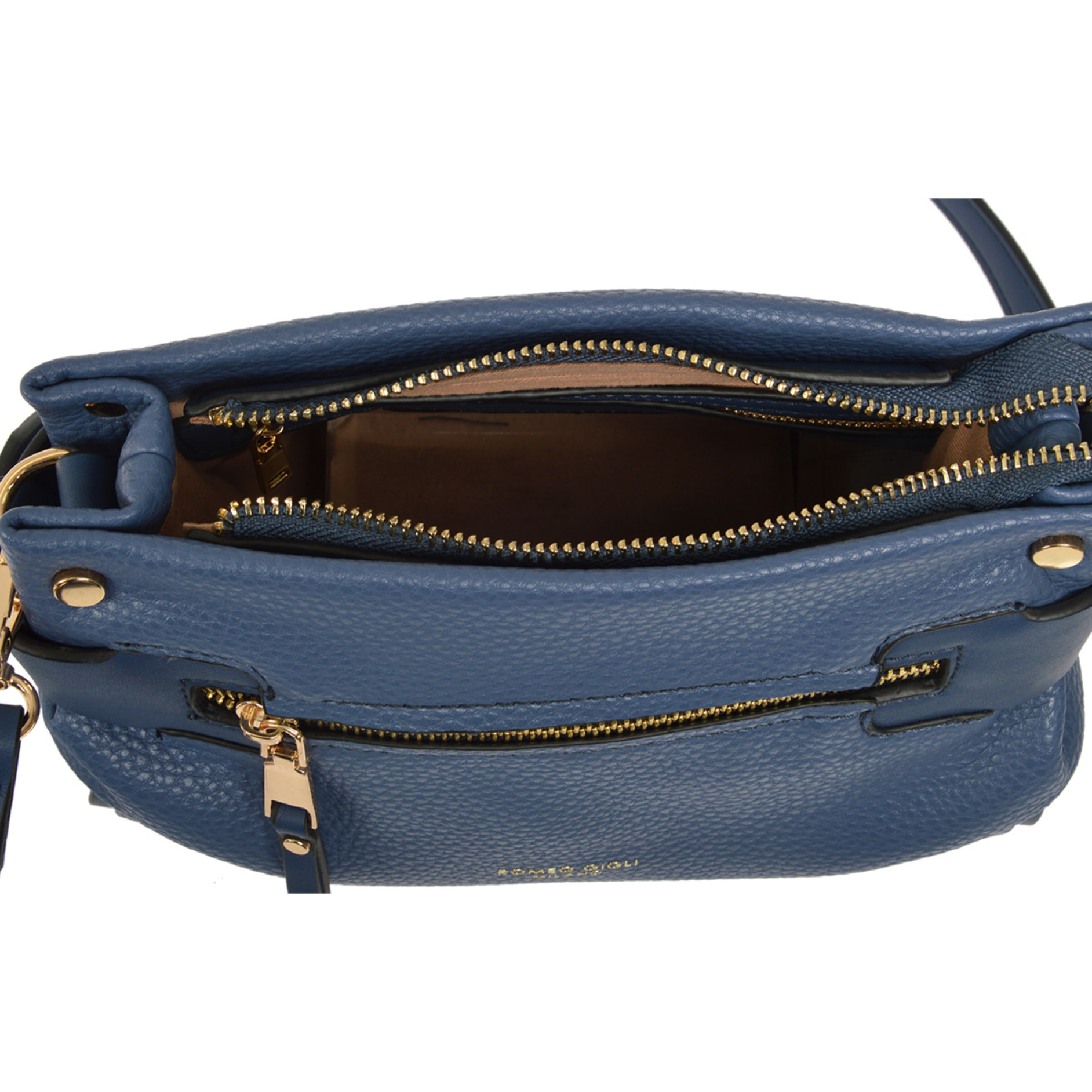 Borsa a mano  con tracolla Romeo Gigli Milano blu