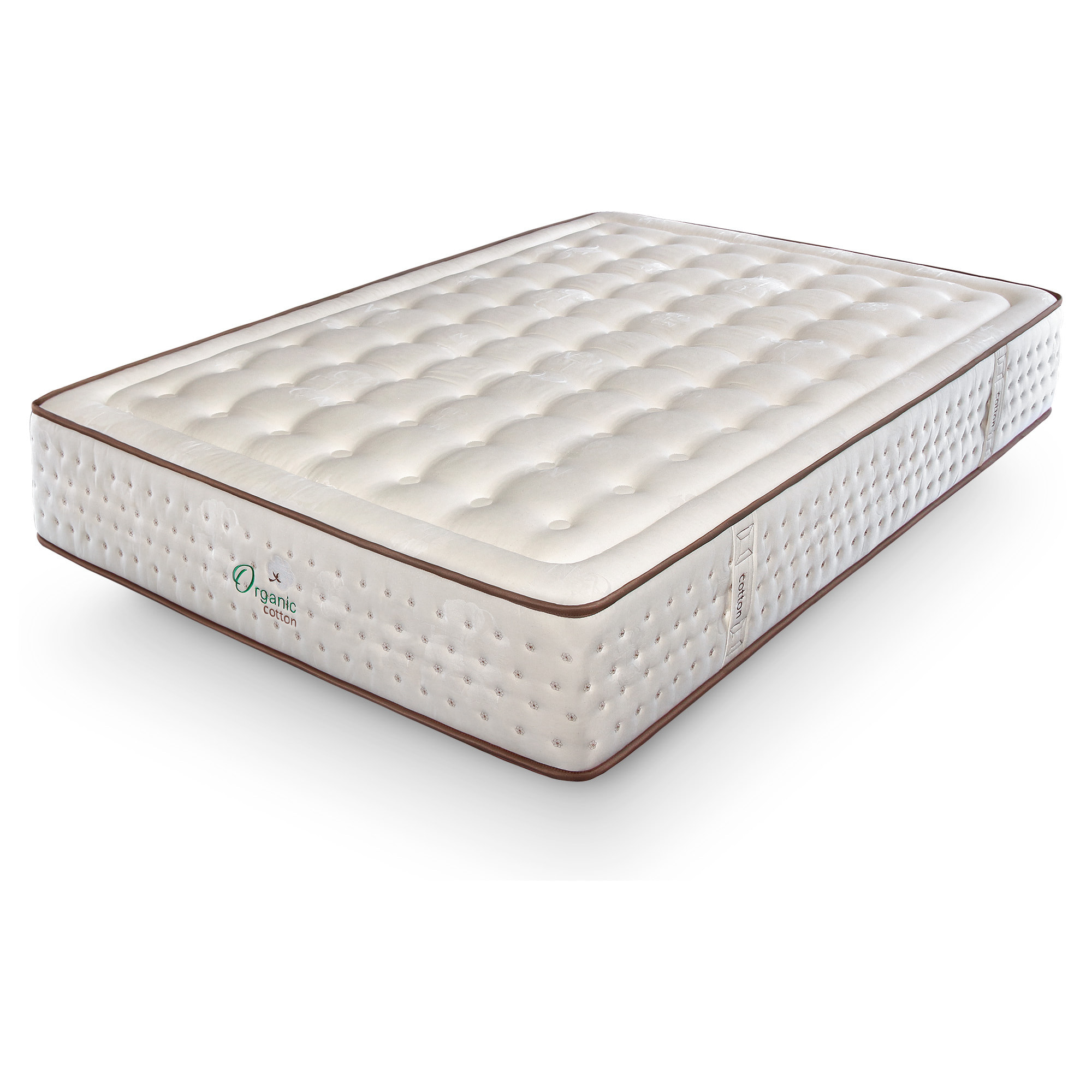 Colchón Viscoelástico Muelles Ensacados Cotton de SonnoMattress, Altura 30 cm