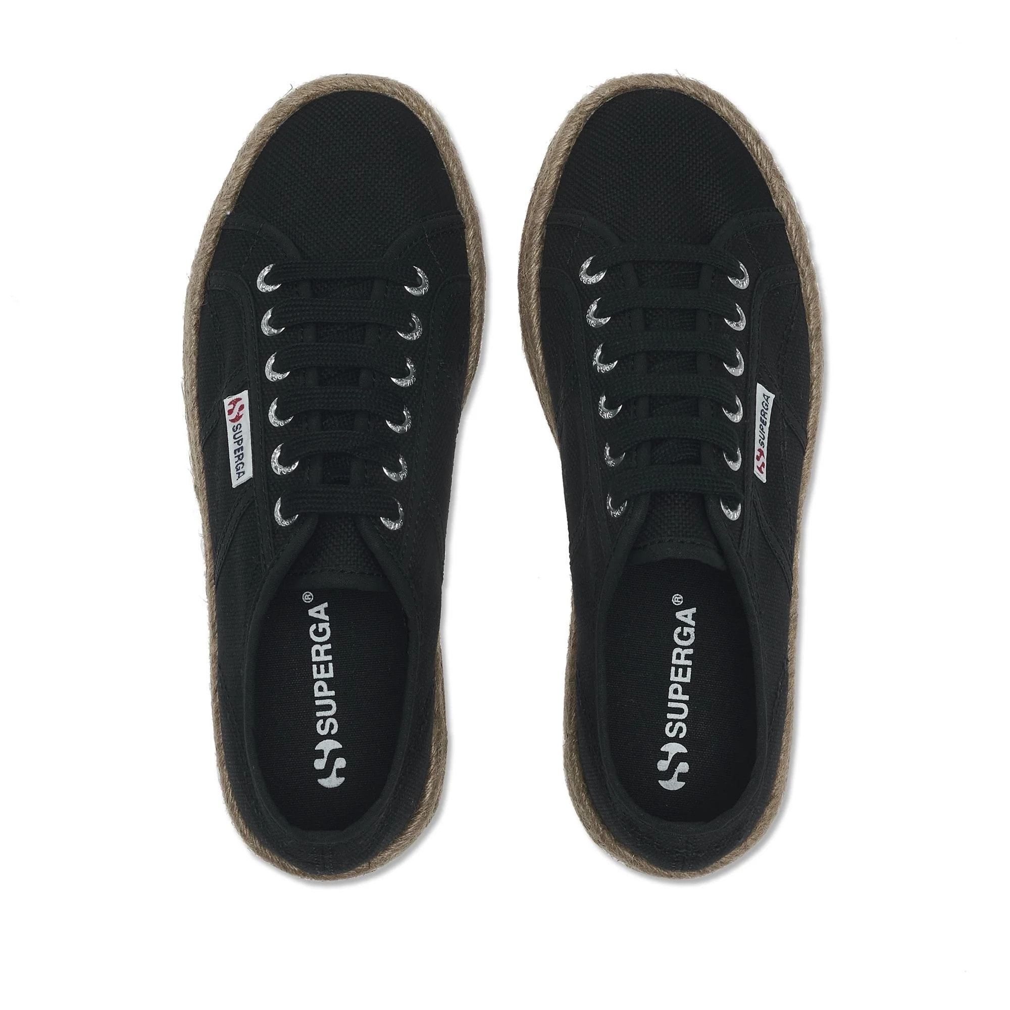 Scarpe da donna Superga Nero 2790 ROPE