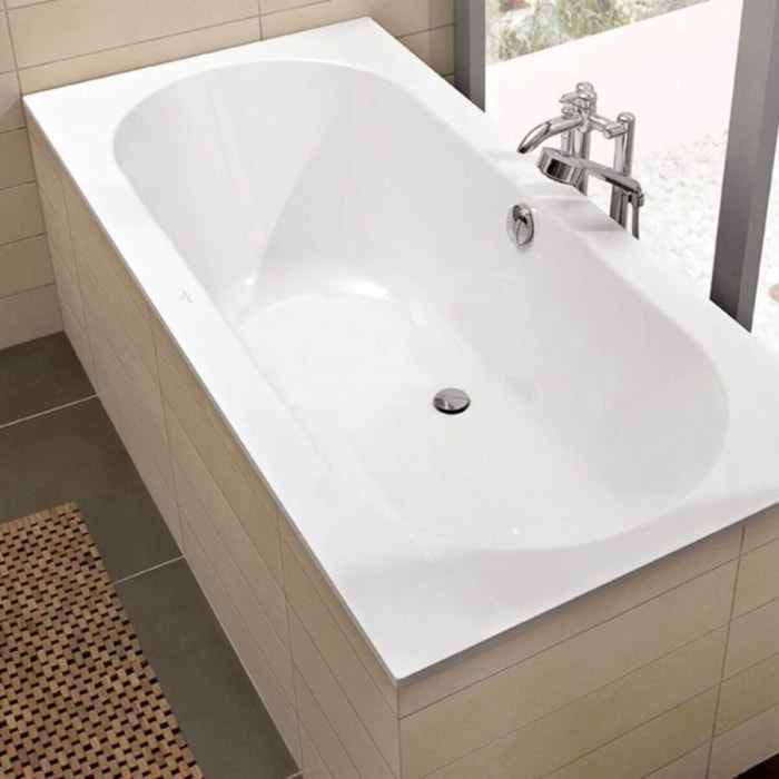 Baignoire droite VILLEROY ET BOCH Oberon Quaryl