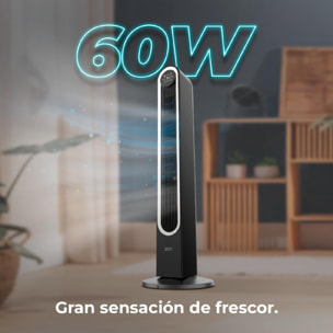 Cecotec Ventilador de torre EnergySilence 9090 Skyline Smart Light Cecotec