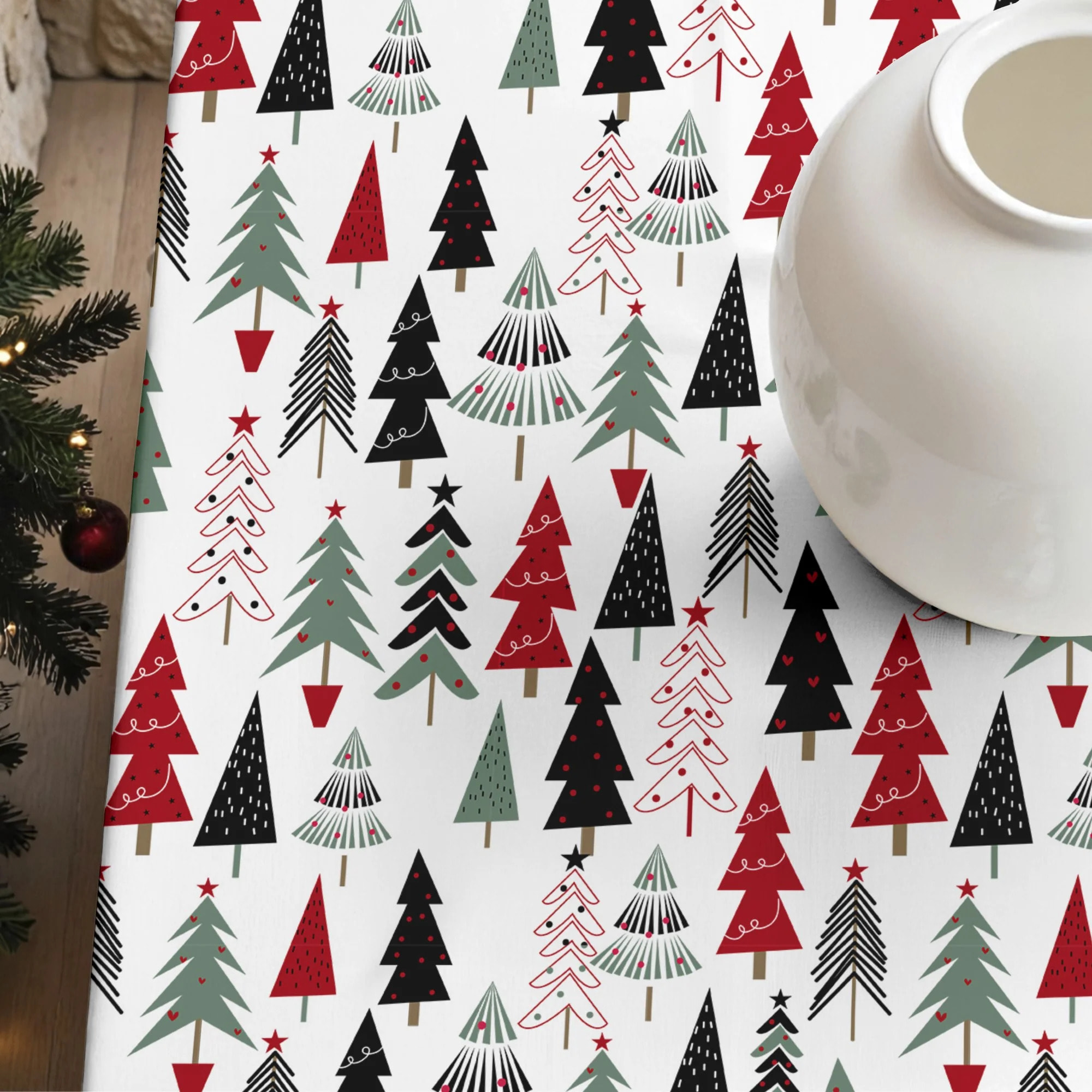 Nappe en résine Anti-tâches Christmas Laponia 50 100