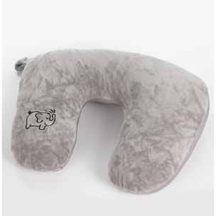 Elefante de peluche convertible en almohada de viaje para cuello, 2 en 1.