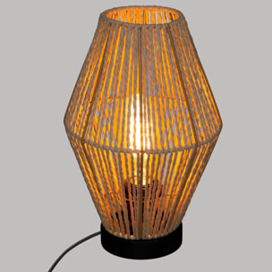 Lampe "Aissa" métal H32cm