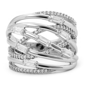 Anillo Fikra acabado plata