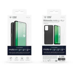 Coque CASR Moto G24/G04/E14 coque + Verre trempé