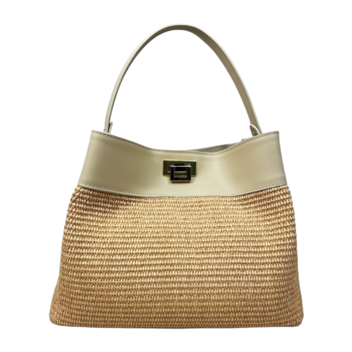 Bolso de mano Cheval Firenze Siviglia Beige