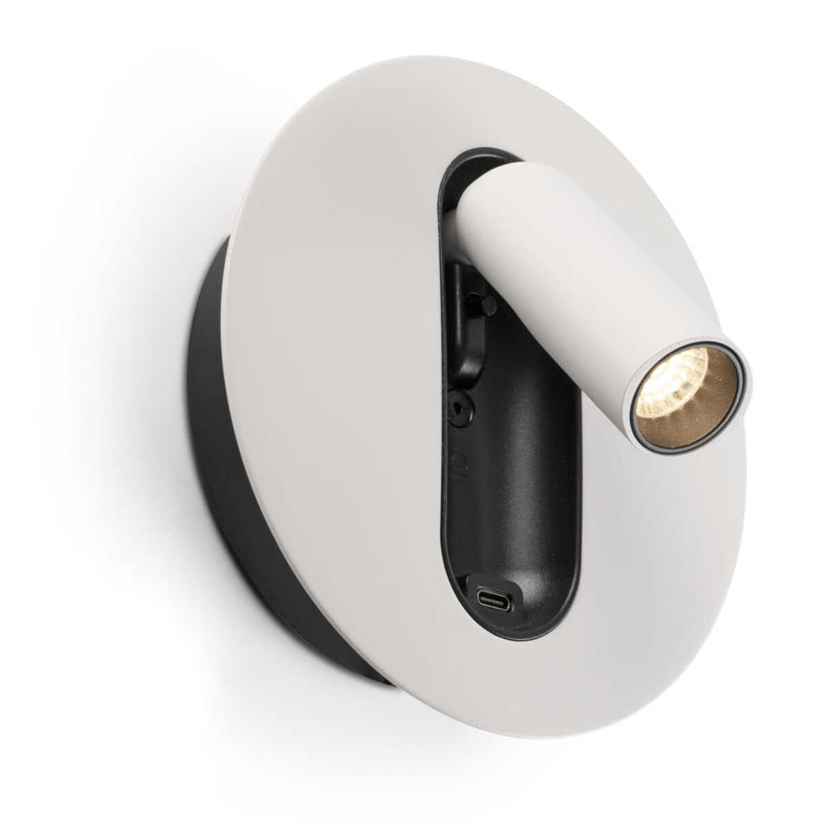 TIMIT USB C Aplique lector blanco