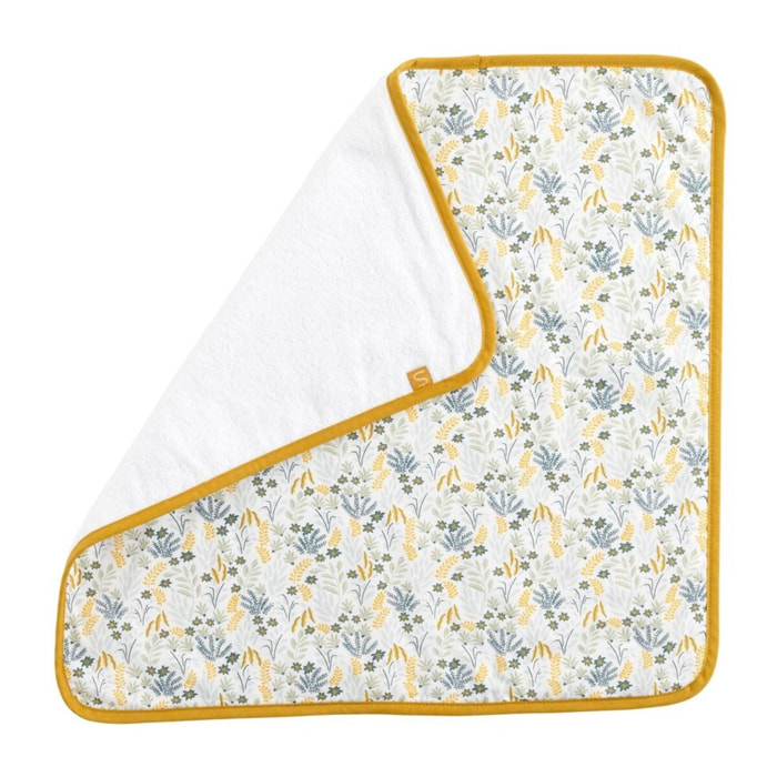 Matelas à langer 68x52cm en coton blanc