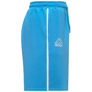 Kappa - Pantaloni Corti Uomo Blu - Logo Idefi