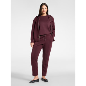 Elena Mirò - Joggers in scuba misto modal - Bordeaux