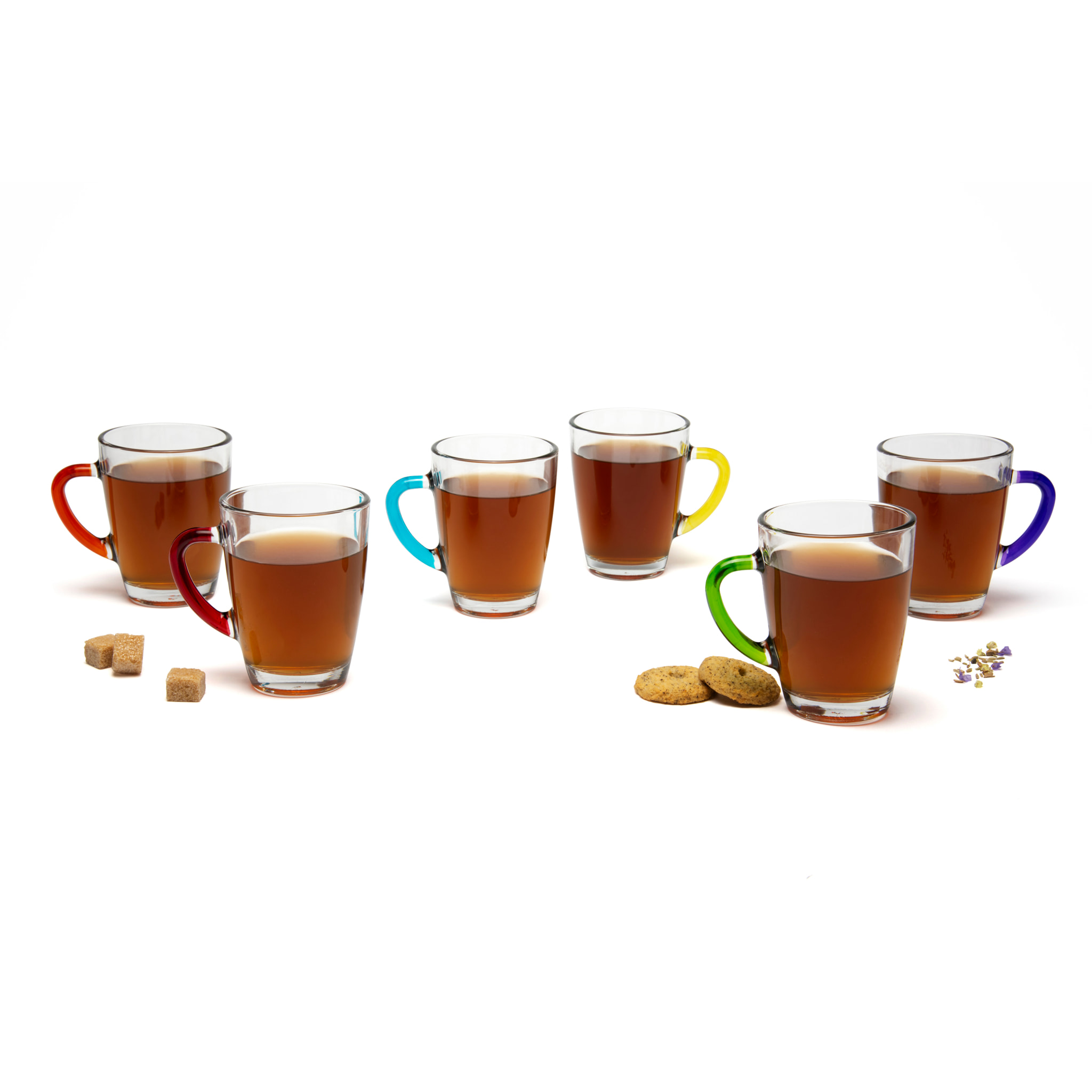 Set 6 Mug Excelsa – Limpido, Vetro Trasparente