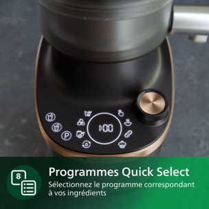 Blender PHILIPS HR3770/00 Flip&Juice 2-1 avec extracteur de jus Série 7000 2L, 1500W