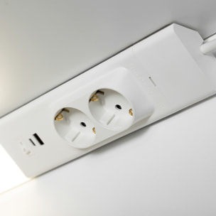 Forlight - Aplique LED Eficiente para Iluminación de Hogar, Acabado Blanco Opal, 4000K, Diseño Moderno y Duradero en Aluminio y Policarbonato, Luz de Alta Luminosidad
