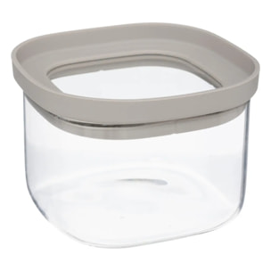 Bocal "Hermet" 0,4L en verre avec couvercle hermétique