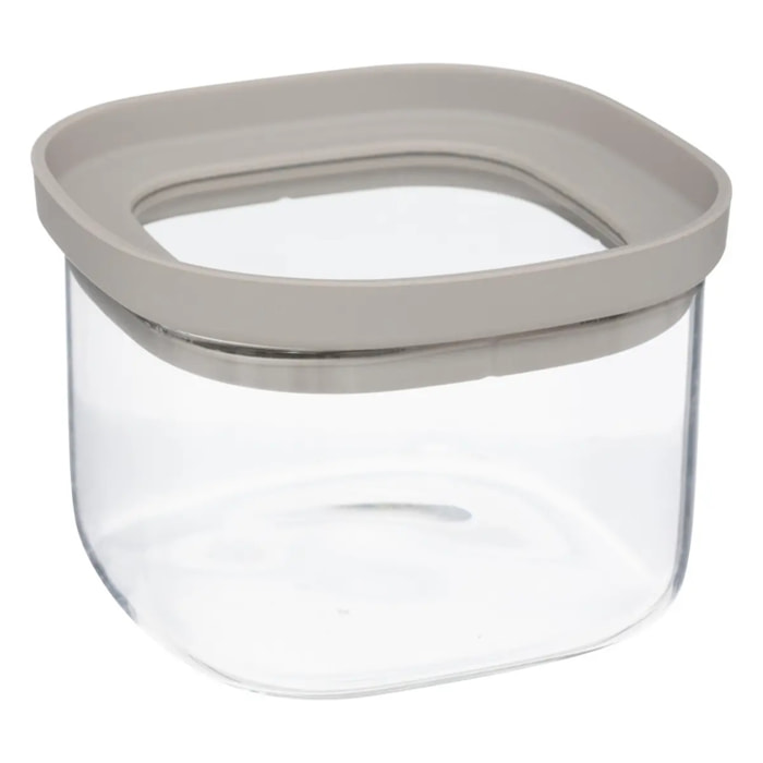Bocal "Hermet" 0,4L en verre avec couvercle hermétique