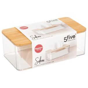 Boîte à mouchoirs "Selena" bambou