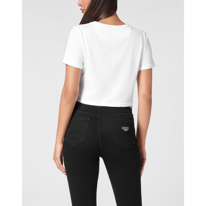 PHILIPP PLEIN T-Shirt Round Neck HEXAGON