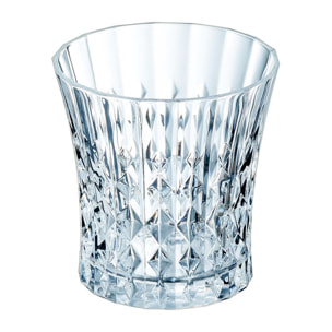 4 verres bas 27 cl Lady Diamond - Cristal d'Arques