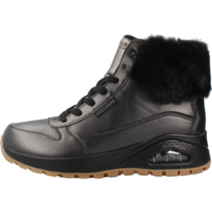 Botines Mujer Uno Rugged Galactic Negro