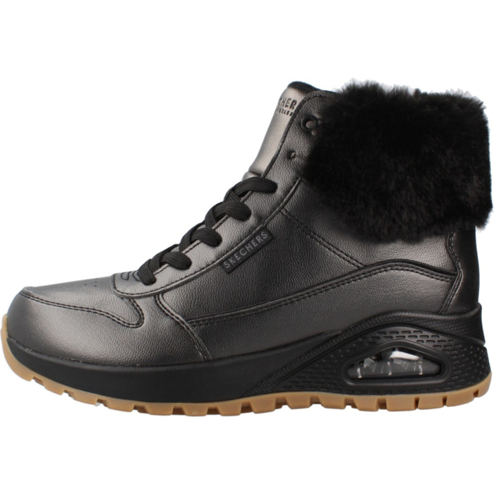 Botines Mujer Uno Rugged Galactic Negro