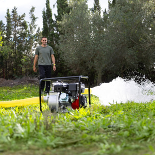 Motobomba para extraer y mover agua GWP300X, 212cc, 5,7cv, 5,5m3/h - 58m3/h - Greencut GWP300X