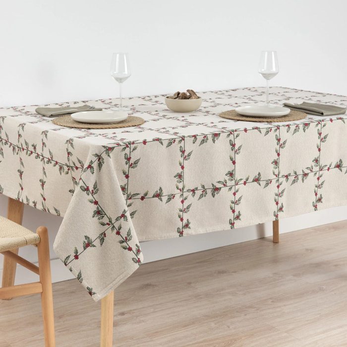 Nappe anti-taches premium jacquard 33711B