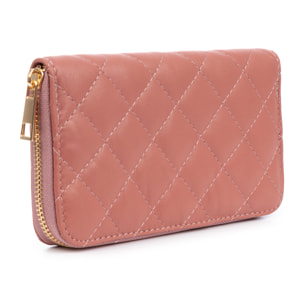 Andali portafoglio donna. Pelle autentica finitura Dollaro.