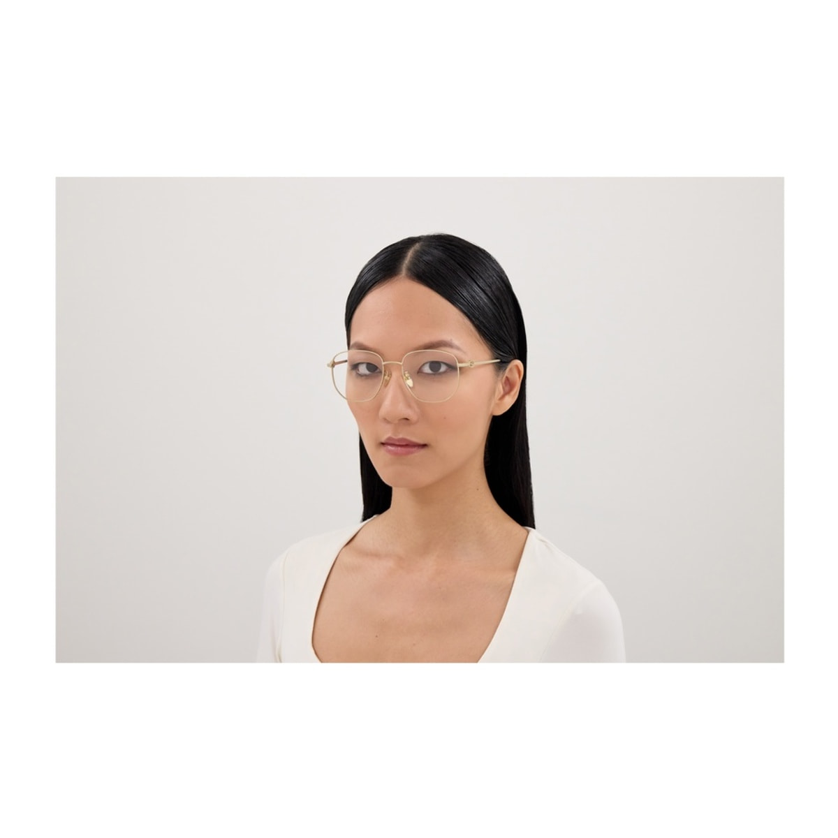Gafas de Vista Gucci GG2146OA-001 de Metal Mujer 54 mm