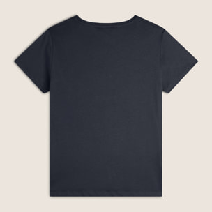 T-shirt in jersey leggero con grafica floreale