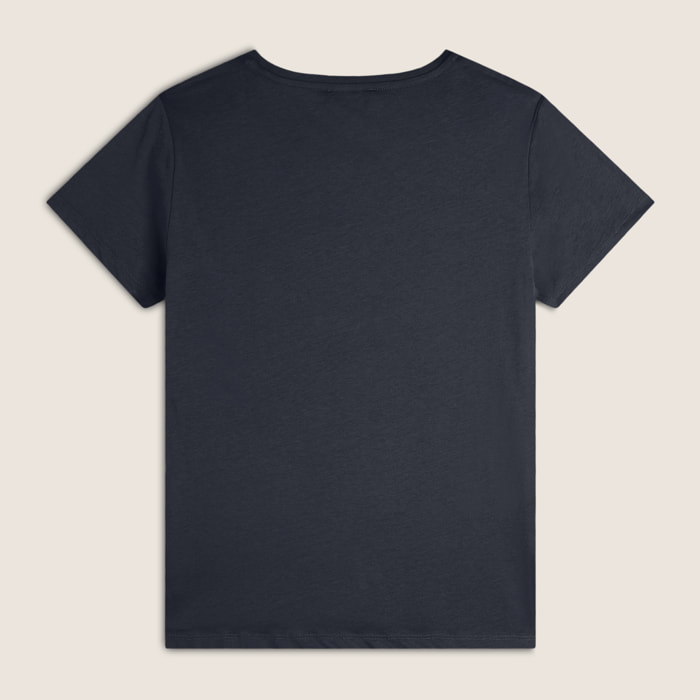 T-shirt in jersey leggero con grafica floreale