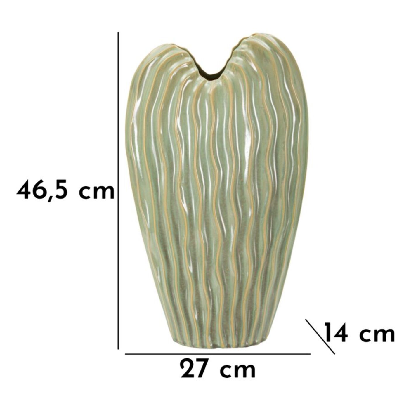 VASO VENICE CM 27X14X46,5