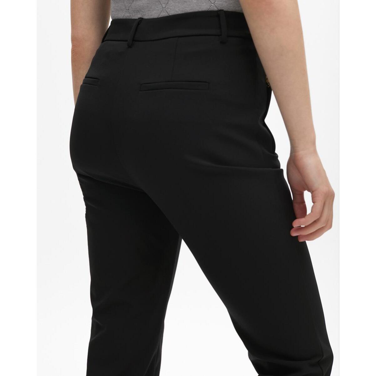 Pantaloni Basici in Tessuto Tecnico