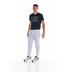 Lion Icon College Pantalones de chándal elásticos en los tobillos para hombre