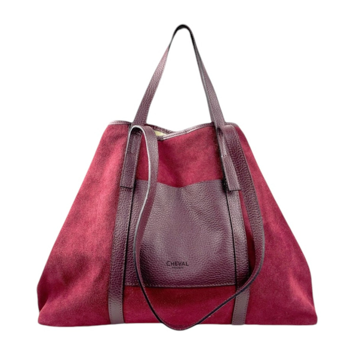 Borsa a spalla Cheval Firenze Formentera F/W Bordeaux