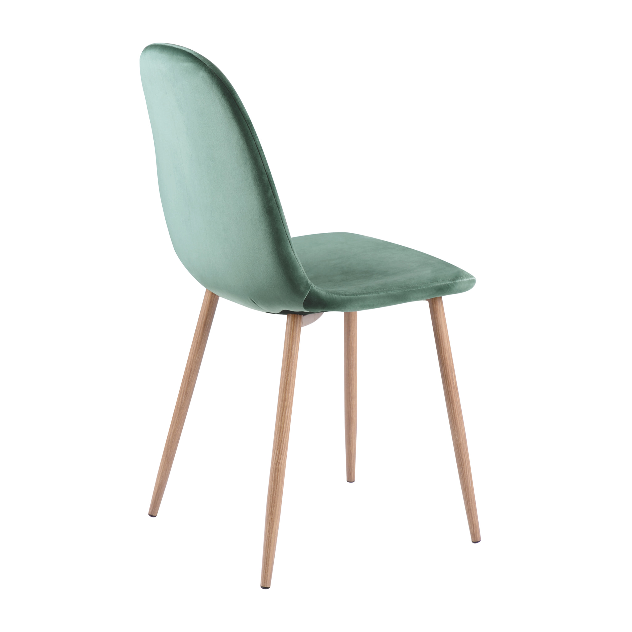 Lot de 2 chaises en velours vert d'eau - Fredrik