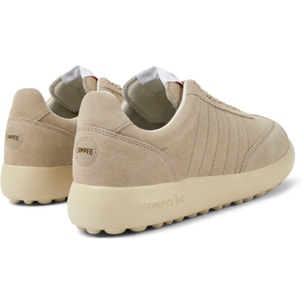 Sneakers - CAMPER Pelotas XLF - Beige - Pelle scamosciata