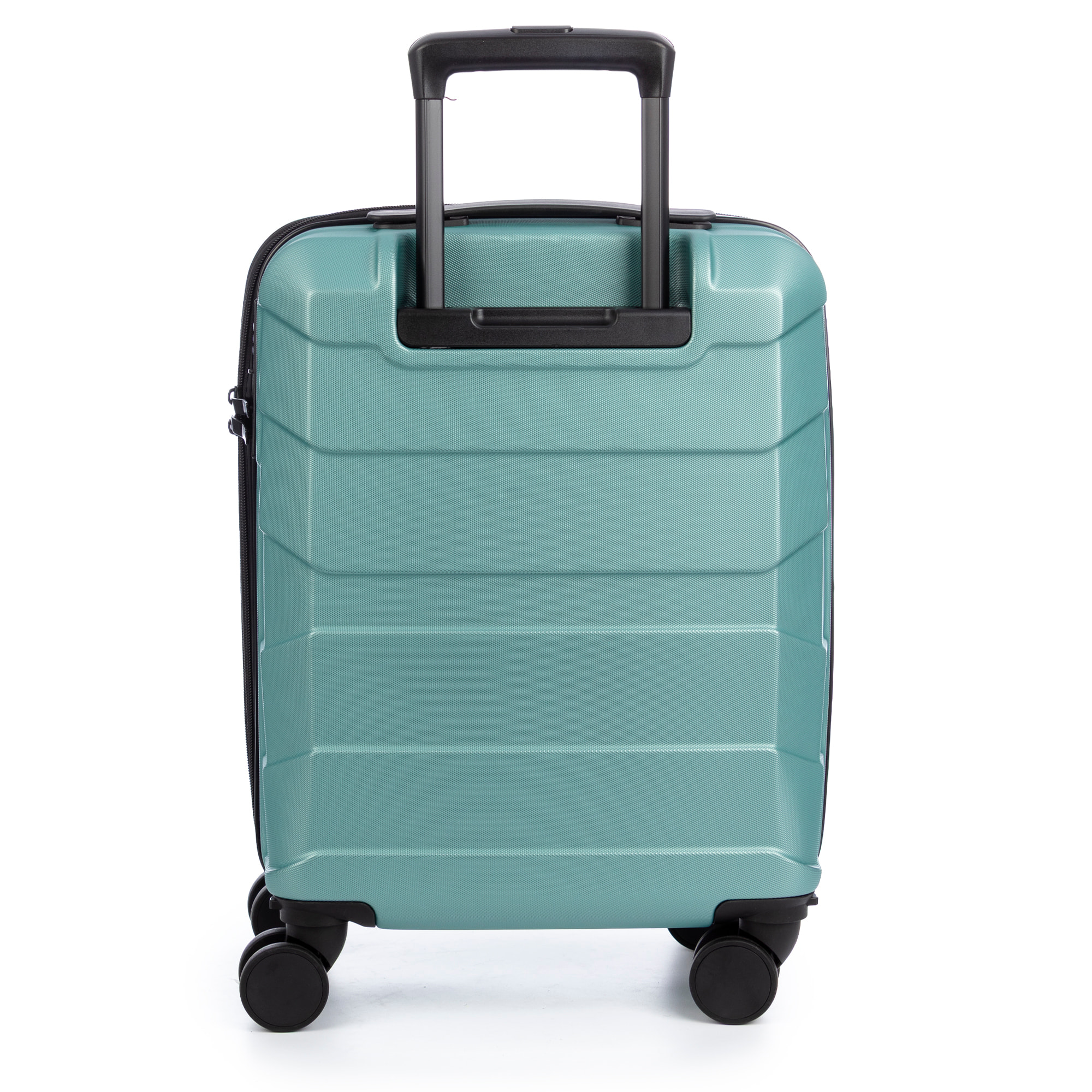 Juego de 4 maletas Trolley extensibles, en material ligero ABS de alta resistencia. Cerradura numérica, 4 ruedas dobles giratorias 360°.