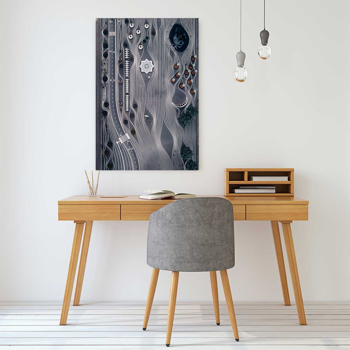 Tableau drône espace temps Tableau alu Dibond