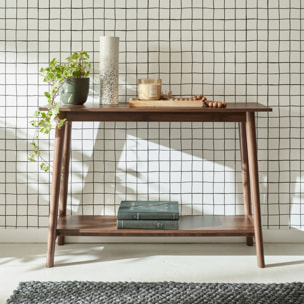 Console scandinave décor bois NEPAL