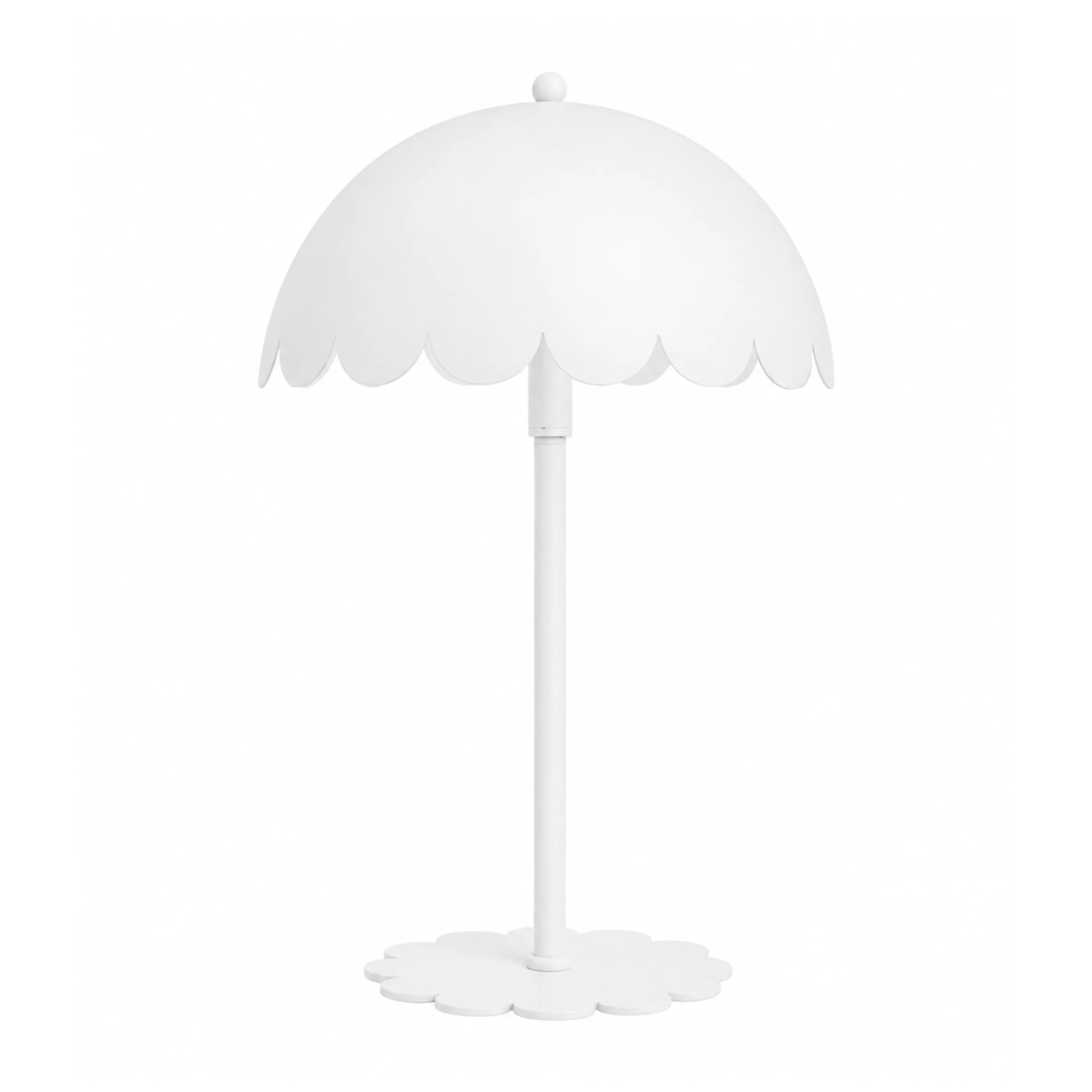 Lampe à poser en métal blanc H43 cm - Flow