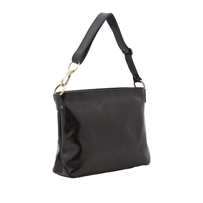 Borsa a spalla da donna - Modello False - 100% pelle - 38.0 x 29.0 x 11.0 cm