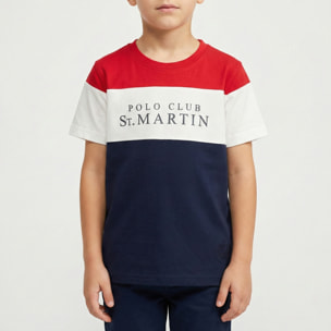 T-shirt maniche corte con stampa logo