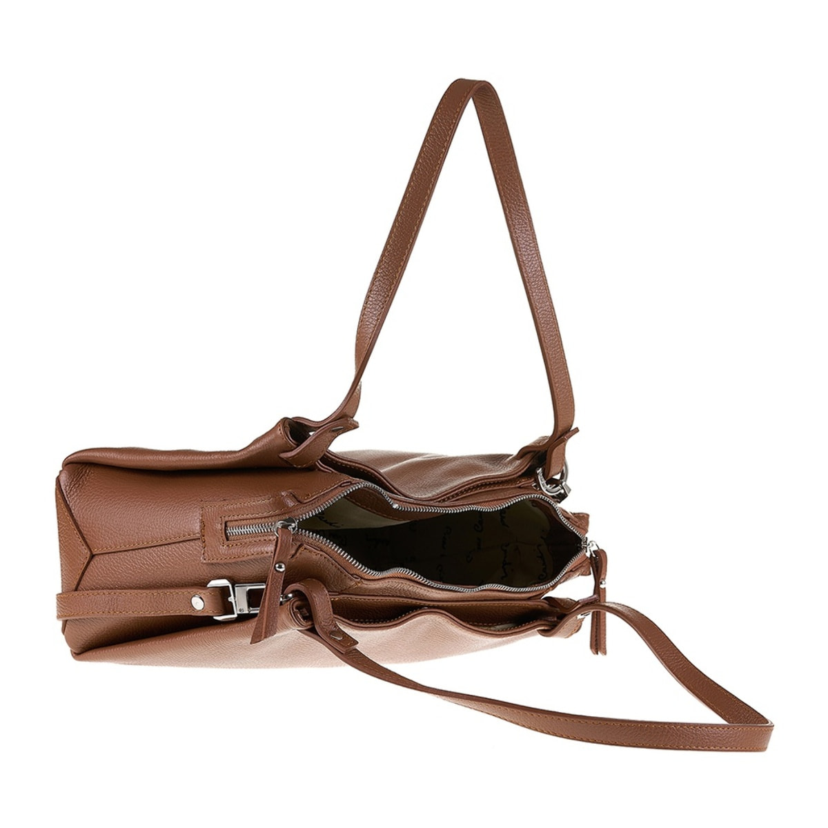 Borsa a tracolla da donna Made in Italy - Modello Celestia Ultra - 100% pelle - 32.0 x 22.0 x 13.0 cm