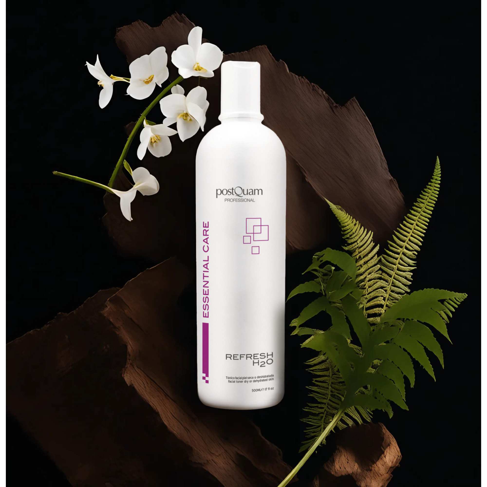 Tonique facial peau seche 500 ml.
